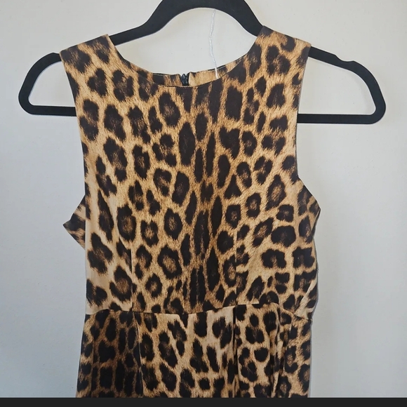 Zara Leopard Sleeveless Top NWOT - Picture 2 of 2